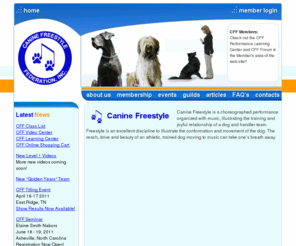 canine-freestyle.org: Membership
