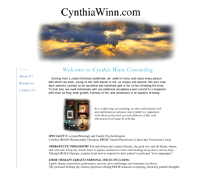 cynthiawinn.com: Home
Mental Health (psychologist, psychoanalyst, therapist)