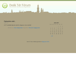 deakterforum.info: Deák Tér Fórum
