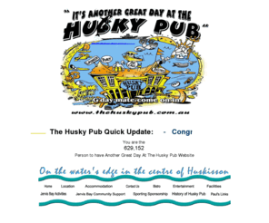 thehuskypub.com.au: Jervis Bay - Husky Pub Huskisson Accommodation Jervis Bay for holiday accommodation Huskisson South Coast NSW Huskisson hotel - Jervis Bay Hotel - pubs NSW - tourism information for jervis bay
Husky Pub Huskisson accommodation Huskisson Jervis Bay holiday accommodation  South Coast NSW Huskisson hotel - pubs NSW - tourism information for jervis bay