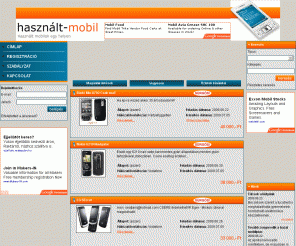 hasznalt-mobil.hu: Használt mobilok - olcsó telefonok, használt telefon, használt mobiltelefon gsm készülék
Használt mobilok egy helyen! Olcsó telefonok, használt telefon, mobiltelefon, gsm tartozékok, használt készülék apróhirdetés. Rengeteg mobil telefon típus.