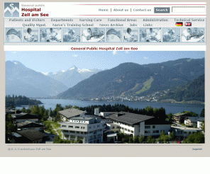 kh-zellamsee.at: General public Hospital Zell am See
