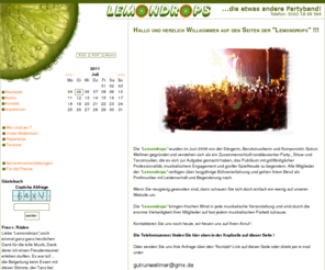lemondrops.info: Lemondrops - die etwas andere Partyband! - DesignBlog
Lemondrops - die etwas andere Partyband!
Musik für jeden Anlass!
Die 