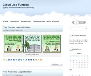 lindsaygasser.com: Cloud Lies Funnies
