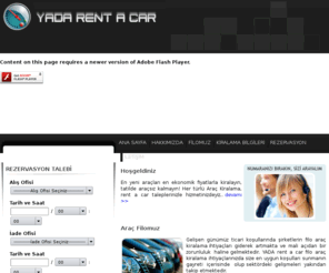 yadarentacar.com: Çanakkale Rent a Car | Çanakkale Araba Kiralama | Çanakkale Araç Kiralama | YADA Rent a Car
YADA Rent a Car ile alanında uzmanlaşmış kadromuz, araçlarda geniş sigorta kapsamı, sürekli yenilenen filo yapımız ve güleryüzlü hizmetimiz ile araç kiralama servisini siz değerli müşterilerimize sunmaktayız.