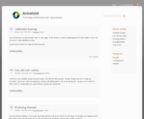 anbefalet.info: Anbefalet | Forskellige anbefalede sider og produkter
