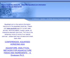 aquafeed.info: Home
Enter a brief description of your site here.