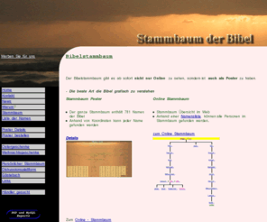 Bibelstammbaum.com: Bibelstammbaum - Stammbaum der Bibel - Adam und Eva