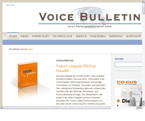 braun-media.net: Voice Bulletin
Voice Bulletin Braun Europe Limited Communication Tillmann Braun