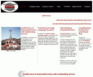 cetatour.com: CETA Tours Home Page
CETA Tours Student Travel to Europe and Central America