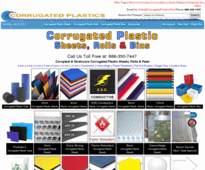 corrugatedplastics.net: Corrugated Plastic sheets, panels, pads, rolls, Corrugated plastic sheeting, 2mm 3mm 4mm 6mm 8mm 10mm corrugated plastic sheeting, bins, single face corrugated plastic white clear plastic corrugated sheets
CorrugatedPlastics.Net is the place to find all of your 2mm 4mm 6 mm 10mm corrugated plastic sheets, pads, corrugated plastic rolls, bins and boxes. The only site that can provide all the tools for your plastic corrugated needs.