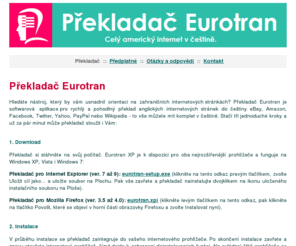 eurotran.cz: Překladač Eurotran
