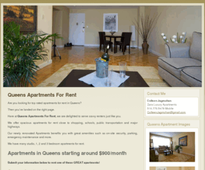 queens-apartmentsforrent.com: Queens Apartments For Rent
Are you looking for top rated apartments for rent in Queens? Then you’ve found the right site! Click here to find the perfect Queens apartment.