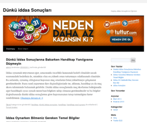 dunkuiddaasonuclari.com: Geçmiş iddaa Sonuçlarını Öğrenin!
iddaa sonuçlarını en iyi nereden öğrenebilirim diyorsanız, sitemizi ziyaret edin.