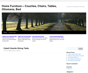 123furniture-store.com: Furniture Store
Furniture store - all about furniture, couches, chairs, tables, ottomans, beds,desks.