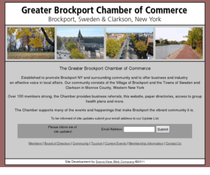 brockportchamber.org: Brockport NY - the Greater Brockport Chamber of Commerce
Brockport New York is the village home of the Greater Brockport Chamber of Commerce serving Brockport, Sweden and Clarkson NY.