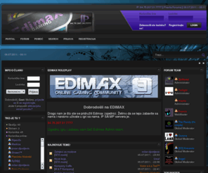 edimax-samp.com: Prijava
Prijava