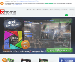 fx-home.com: FXhome.com :: Special effects, keying and compositing software
Blockbuster special effects at your fingertips