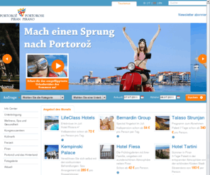 portoroz-slovenia.com: Portorož/Portorose - Willkommen in der Tourist Association Portorož
Web-Portal Tourismusverband Portorož - Einführung Kongress und Tourismus Angebote, Neuigkeiten und Veranstaltungen an der slowenischen Küste, nützliche Informationen, Attraktionen, Fotogalerie, interessante Links.