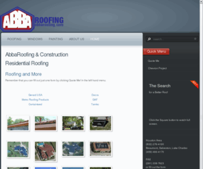 abbasiding.com: AbbaRoofing & Construction - AbbaRoofing & Construction
Abba Roofing Siding and Construction, Residential and Commercial services.