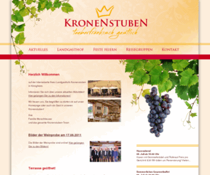 kronenstuben.com: KRONENSTUBEN: Landgasthof Kronenstuben
Nur ein bischen Beschreibung