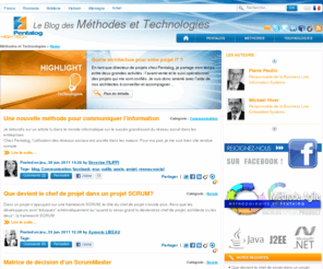 technologies-methodes-it.com: Le Blog des Méthodes et Technologies IT
Le Blog des Méthodes et Technologies IT