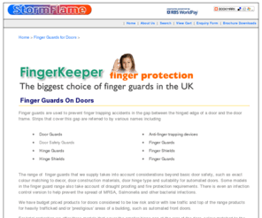 finger-protection.com: Finger Guards.
Finger Guards - door safety products - anti finger trapping | A choice of finger guard models, colours and prices.