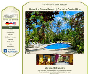 hotelladiosa.net: Welcome To Hotel La Diosa In Cahuita
