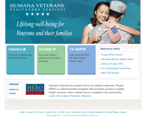 humanaveterans.com: Humana Veterans Healthcare Services
Humana Veterans is proud to serve our nations veterans. Project HERO is a demonstration program that provides access to quality health services.