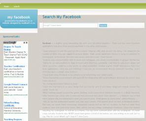 myfacebook.co.za: social networking  ,facebook , face book , myspace , my space , twitter , Free SMS , Chat  

