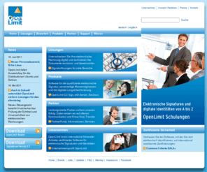 signcubes.net: OpenLimit: Elektronische Rechnung und Langzeitarchivierung mit digitaler Signatur.
Elektronische Rechnungslegung, Langzeitarchivierung, sichere Geschäftsprozesse mit zertifizierter Software für digitale Signaturen und Identitäten.