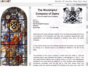 dyerscompany.net: The Worshipful Company of Dyers
UK2NET UK2.NET UK'S FREE DOMAIN NAMES