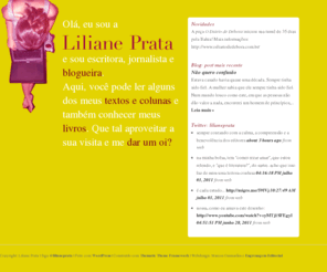 lilianeprata.com.br: Liliane Prata
Website de Liliane Prata, escritora e jornalista