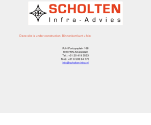 scholten-infra.com: homepage Scholten Infra-Advies
