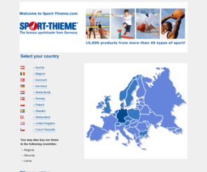 sportime.es: The famous sportstrader from Germany: Sport-Thieme. Quality and competence in the sports field for the past 60 years
Sport-Thieme provides an extensive product range of around 15,000 products from approximately 100 different sport categories.