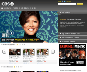 cbsdevelopment.org: CBS TV Network Primetime, Daytime, Late Night and Classic Television Shows
Watch CBS television online.  Find CBS primetime, daytime, late night, and classic tv episodes, videos, and information.