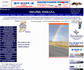 delphi-indiana.com: Delphi Indiana
Delphi, Indiana local sources of Business, News, Weather, and Festival Information, Apartments, Employment, Classified Ads, Business Guide, Organizations, Yard Sales, Advertising, Banks, and Coupons.  Serving Delphi Indiana, Casrroll County, and the surrounding communities. City of Delphi Indiana information.
