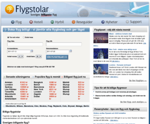 flygsistaminuten.com: Hitta billiga resor, boka flyg billigt, jämför 
        alla flygbolag - Flygstolar.se
Hitta billiga flygstolar, hotell och charterresor till hela världen. Boka billiga flygstolar, flygresor, flygbiljetter och lågprisflyg och läs våra reseguider till Paris, New York, London, Sunny Beach och Bangkok.