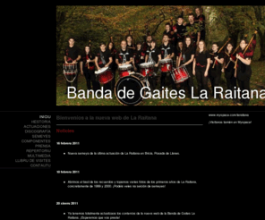 laraitana.com: Iniciu - Banda de Gaites La Raitana
