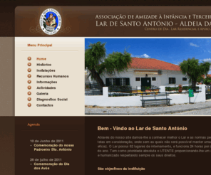 lardesantoantonio.com: Bem vindo ao Lar de Santo António.
Site Oficial do Lar de Santo António - Aldeia da Mata - Crato.