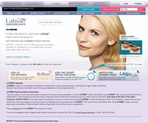 miamilatisse.com: Homepage | LATISSE® (bimatoprost ophthalmic solution) 0.03%
LATISSE® (bimatoprost ophthalmic solution) 0.03% — the first and only FDA-approved treatment for inadequate or not enough lashes.