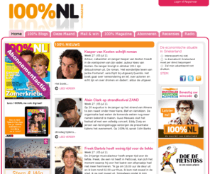 100pmagazine.nl: 100% NL Magazine  |  Gewoon het leukste magazine van Nederland
100% NL Magazine | Gewoon het leukste magazine van Nederland