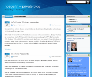 hoegertn.de: hoegertn – private blog
