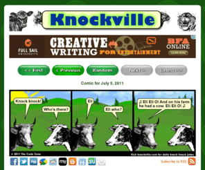 knockville.com: Knockville daily knock knock jokes
Knockville daily knock knock jokes