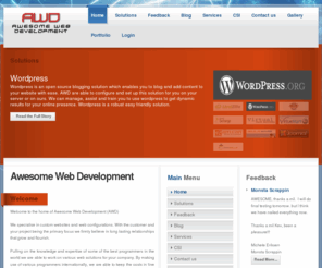 sinfonia.co.za: Awesome Web Development
Awesome Web Development is your web solutions company from entry level websites to complete online solutions