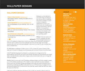 wallpaperdesigns.org: Wallpaper Designs
All about Wallpaper Designs