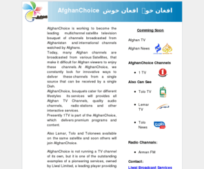afghanchoice.com: Afghan Choice
Afghanistan best TV