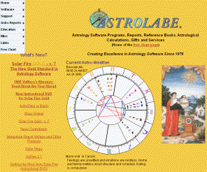 astrolabesoftware.com: ASTROLABE: Astrology Software, Reports, Books and Services Astrology Software