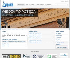 compentia.com: Compentia - szkolenia i analizy finansowe
Joomla! - dynamiczny system portalowy i system zarządzania treścią