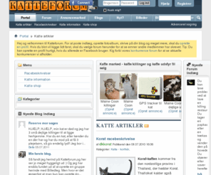 katteforum.dk: Katte portal - Katte artikler
Katte artikler og racebeskrivelser.